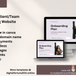 Employee Onboarding Website Template